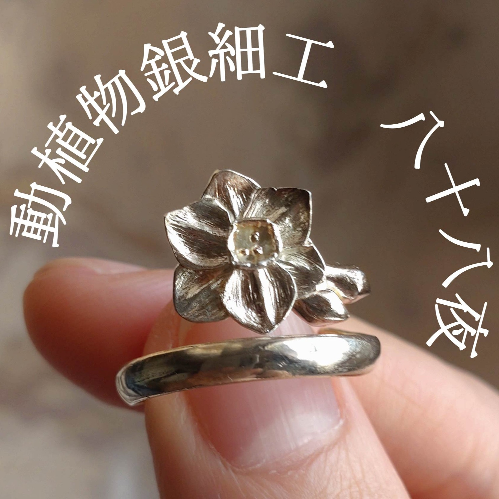 動植物銀細工 八十八夜〉期間限定出店 | ショップブログ | 東急百貨店