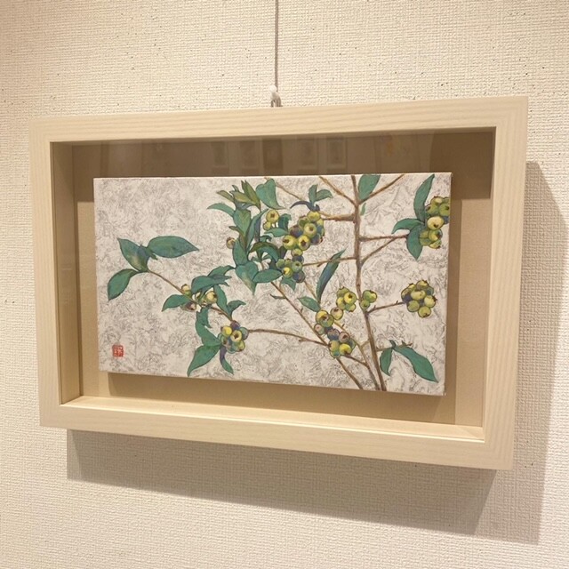 宙 小島華鳳「鷹」絹本 日本画 10号 ままならなかっ 落款有 額装 宙 小島華鳳「鷹」絹本 日本画 10号 ままならなかっ 落款有 額装