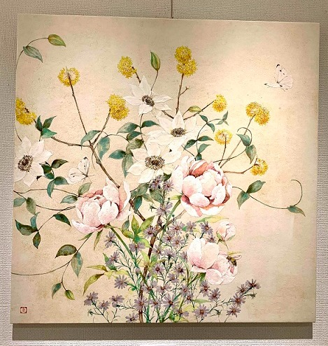 大人気新作 ショップブログ | 現代の花鳥風月vol.3 | たまプラーザ店 東急百貨店 絵画