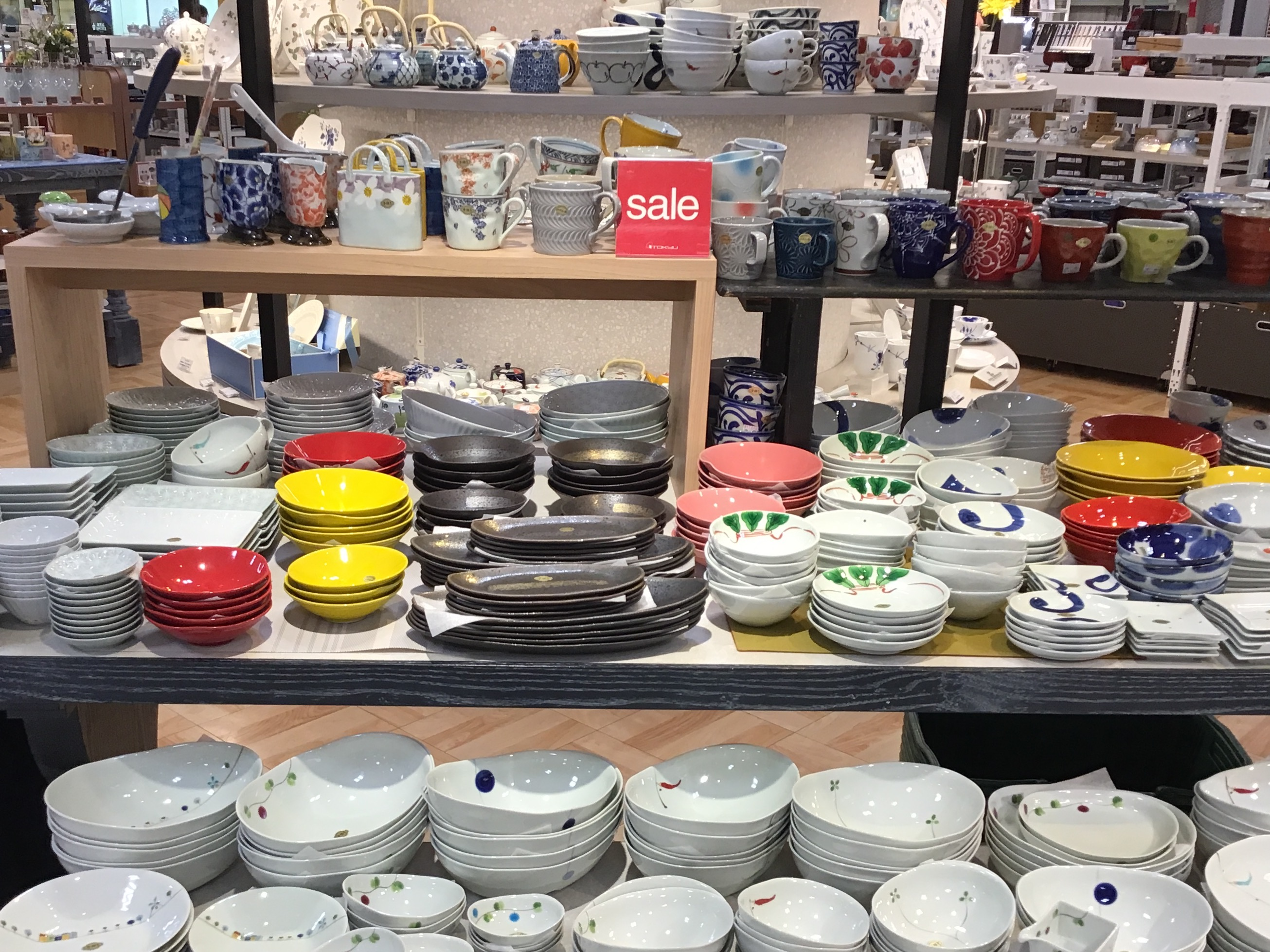 和食器セール開催中 | ショップブログ | 東急百貨店 たまプラーザ店