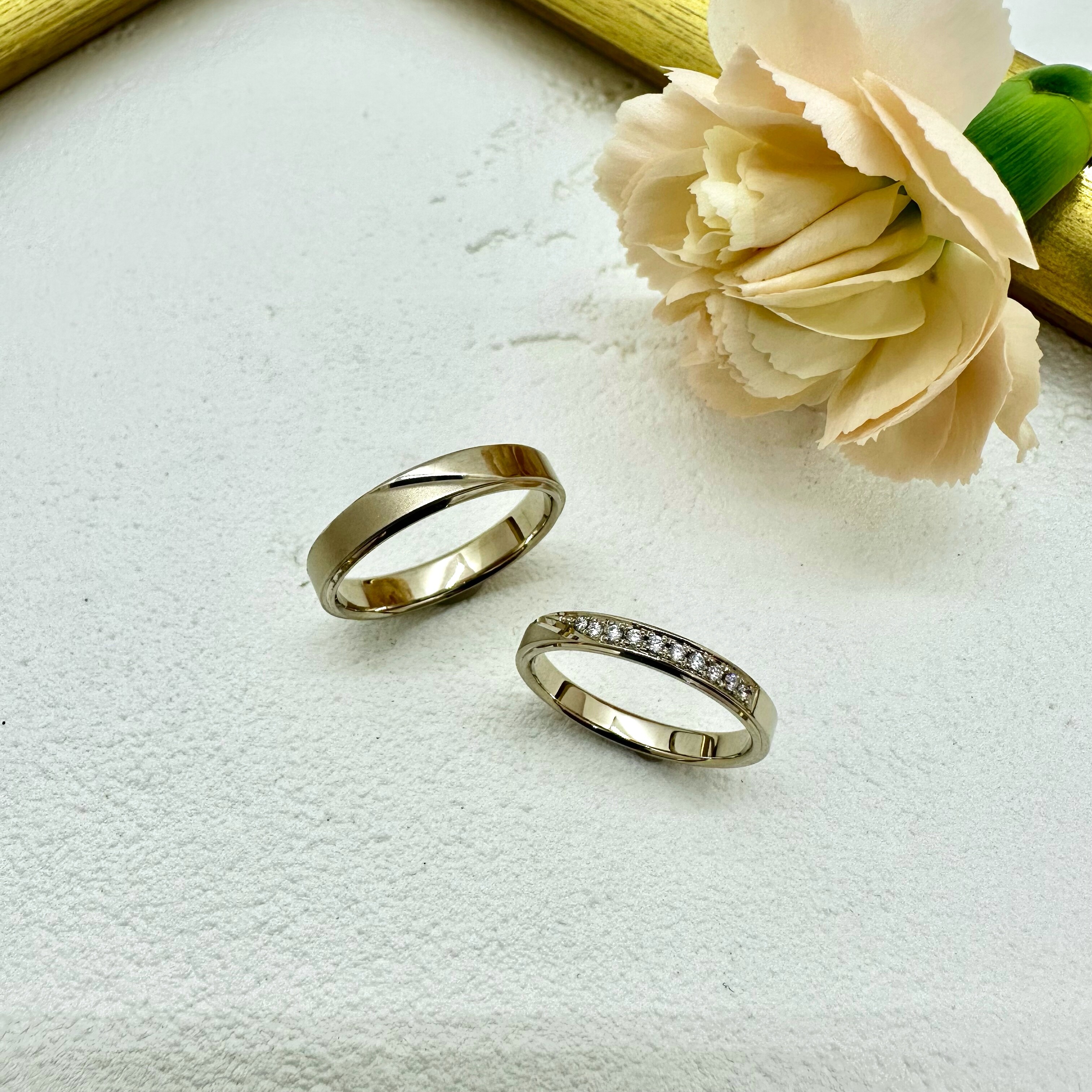 CHARMY】オトナ華やか 鍛造ハニーイエローゴールドリング | ショップ