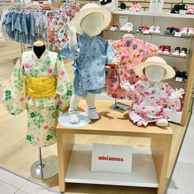 〈ミキハウス〉🌻甚平・浴衣特集🎇