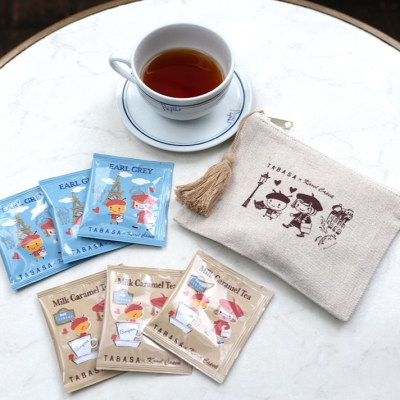 【11月１日より】TABASA Fair開催　TABASA×カレルチャペック紅茶店オリジナルティーポーチプレゼント！
