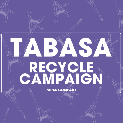 TABASA　リサイクルキャンペーン　9月5日より開催