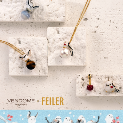 VENDOME BOUTIQUE×FEILER シマエナガコレクション第二弾のご紹介♪