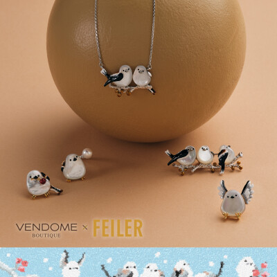 VENDOME BOUTIQUE×FEILER シマエナガコレクションのご紹介