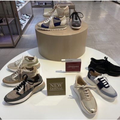婦人靴売場＜銀座ヨシノヤ＞インポートシューズ入荷しました！