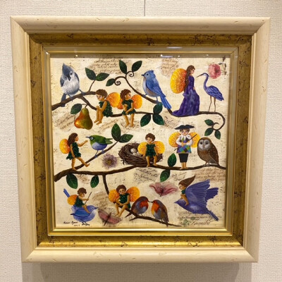 天使からの贈りもの　小澤摩純絵画展
