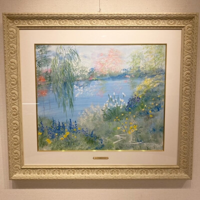 ～花とイングリッシュガーデンに想いをよせて～イーダ・ヴァリッキオ絵画展