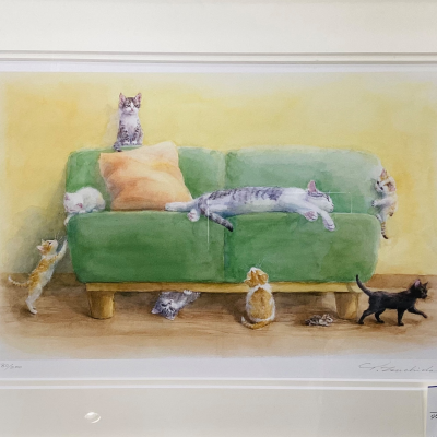「うちの子」探してみませんか⁉️🐶土田穣 原画・版画特集開催中✨