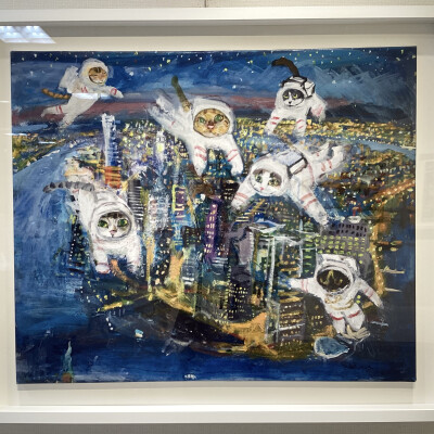 久下貴史　原画　版画展〜マンハッタナーズの猫たち〜