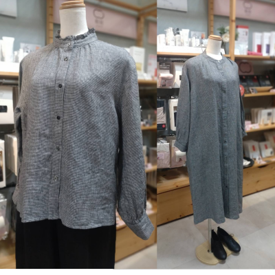 noflのリトアニアリネン千鳥柄シリーズ