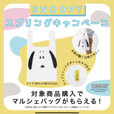 〈nishikawa〉PEANUTSスプリングキャンペーン