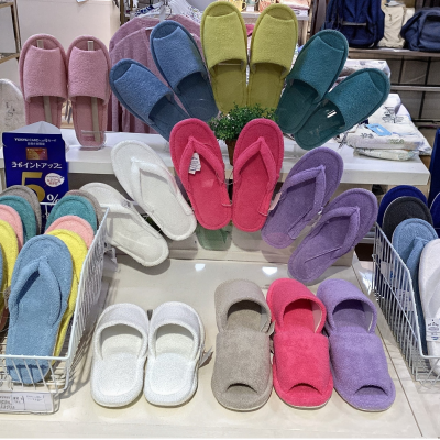 タオル地スリッパ入荷しました