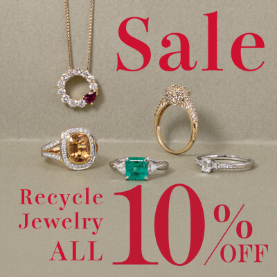 【全品10%OFF】4/9-15 リサイクルジュエリーセール