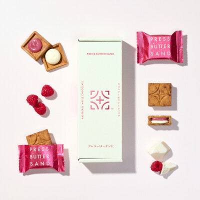 冬のギフトにおすすめ！バターサンド〈ラズベリーホワイトショコラ〉5個入