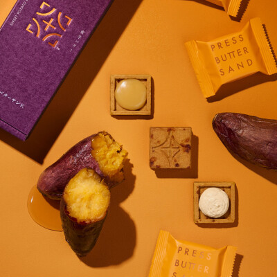 期間限定！バターサンド〈蜜芋バター〉5個入