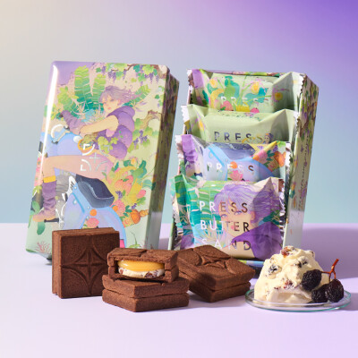 新発売！バターサンド〈ラムレーズン〉×アーティストコラボ