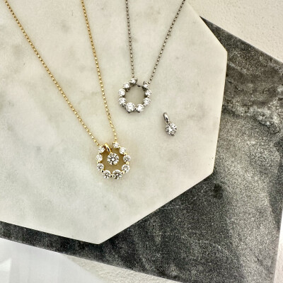〈CHARMY〉ホースシュー3wayペンダント