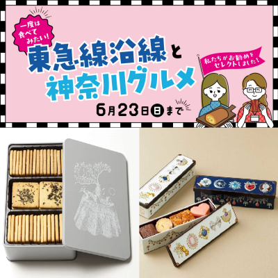 ネットショッピングのおすすめご褒美クッキーをご紹介！　『一度は食べてみたい 東急線沿線と神奈川グルメ』