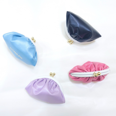 【Kitamura Holiday2024】豆がまポーチ限定カラー！