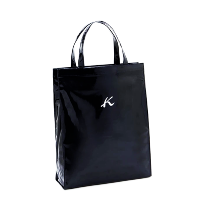【再入荷】定番ビニールバッグ◆ダークブルー！