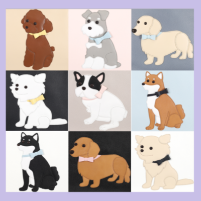 【犬種＆カラー紹介】期間限定ワンちゃんモチーフオーダー会 ！